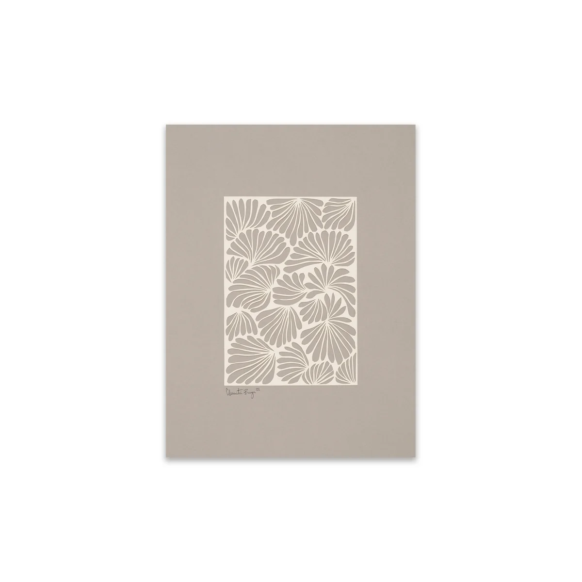 The Poster Club - Flowers No. 01 von Little Detroit, 30 x 40 cm
