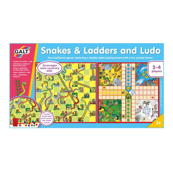 Galt Snakes & Ladders and Ludo