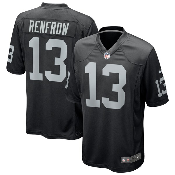 Hunter Renfrow Las Vegas Raiders Nike Game Player Jersey - Black/White