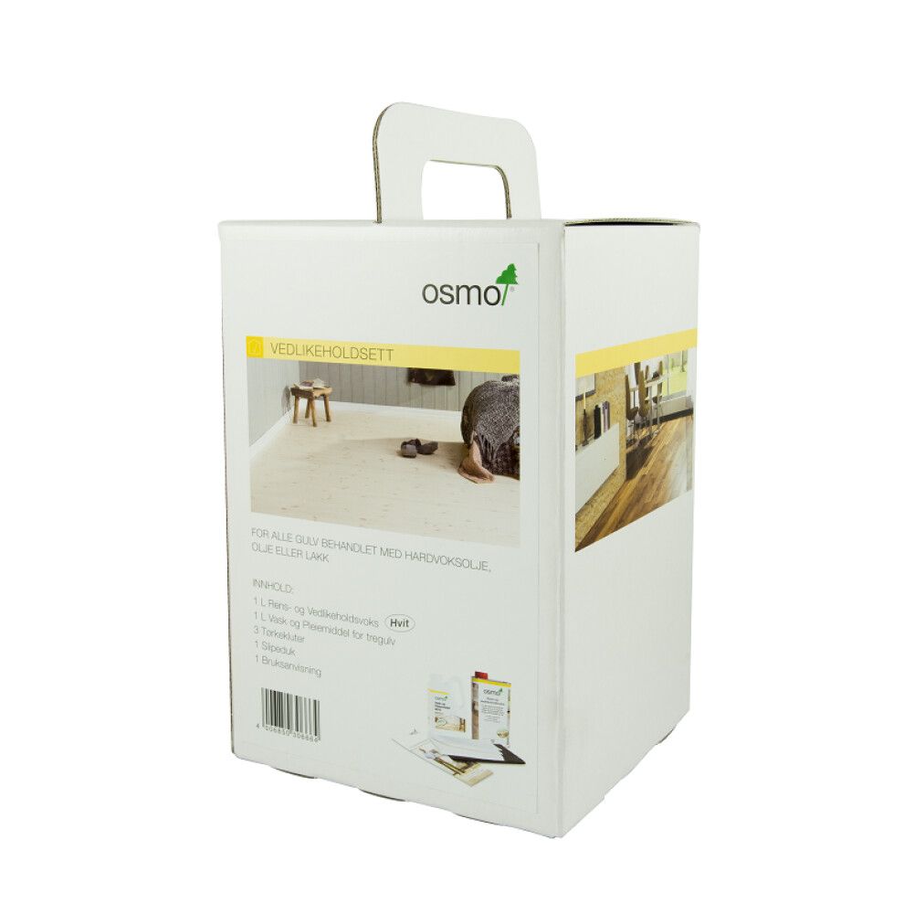 VEDLIKEHOLDSPAKKE OSMO 3087 1L HVIT 4D