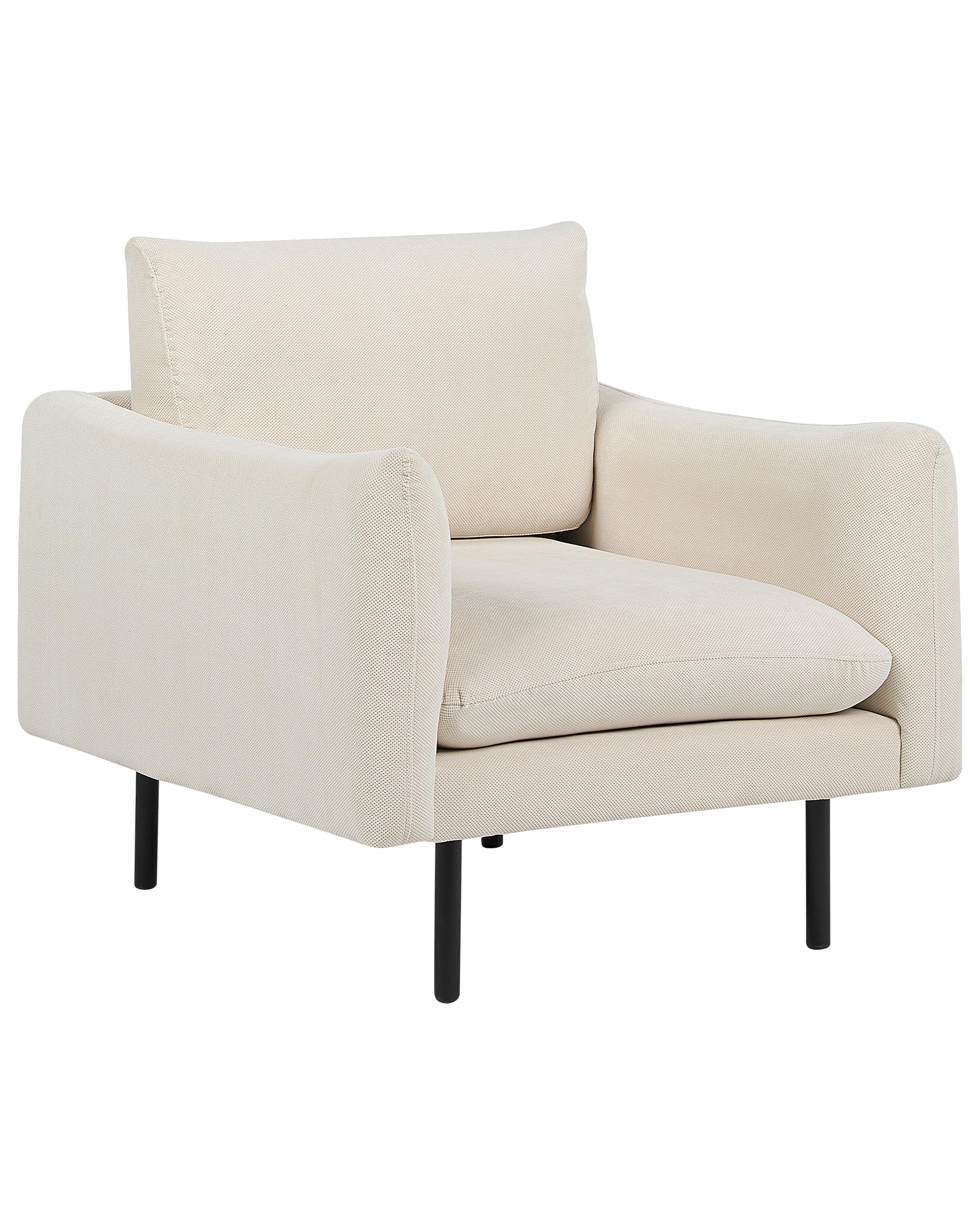 Ottoman VINTERBRO Fabric Light Beige