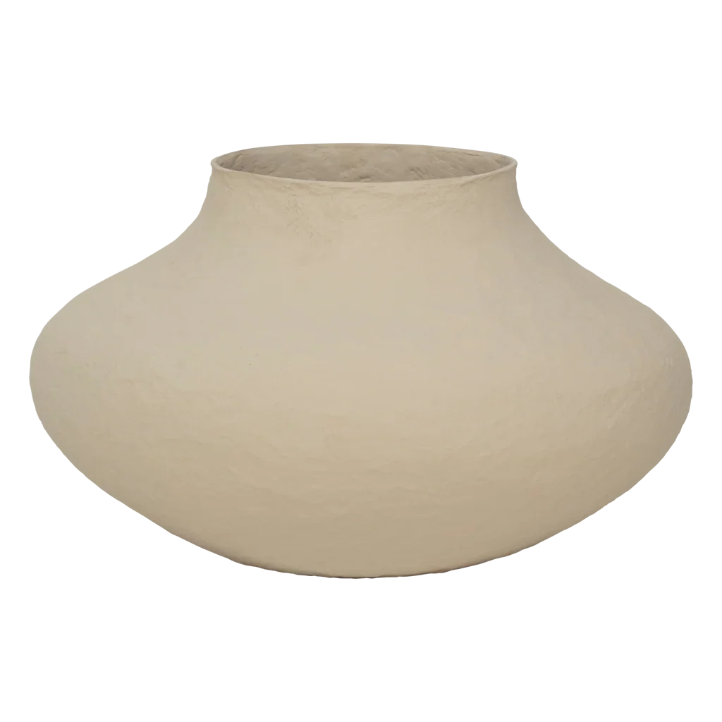 Urban Nature Culture Decoratieve pot Vif, pale khaki - Ø 45 * 28 cm