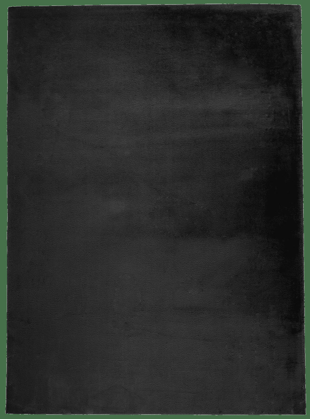 SOUGH - tapis de fourrure velours graphite 120x170cm