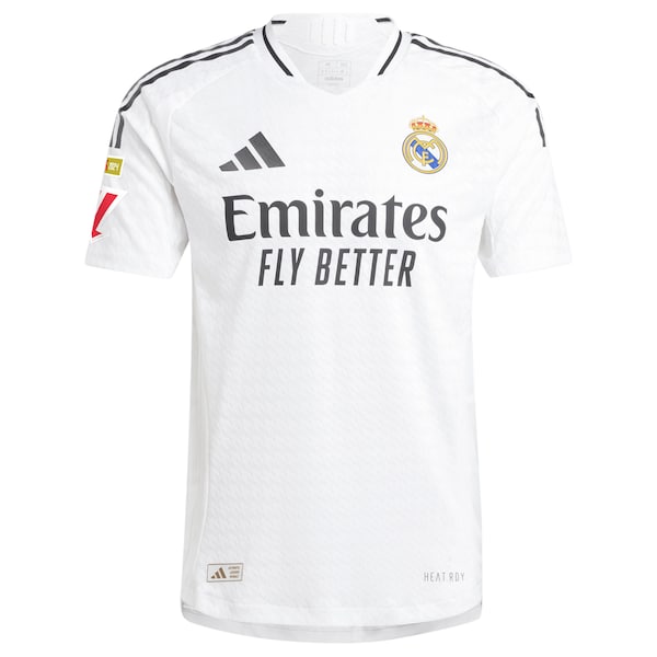 Los Merengues adidas 2024/25 Home Authentic Jersey - White