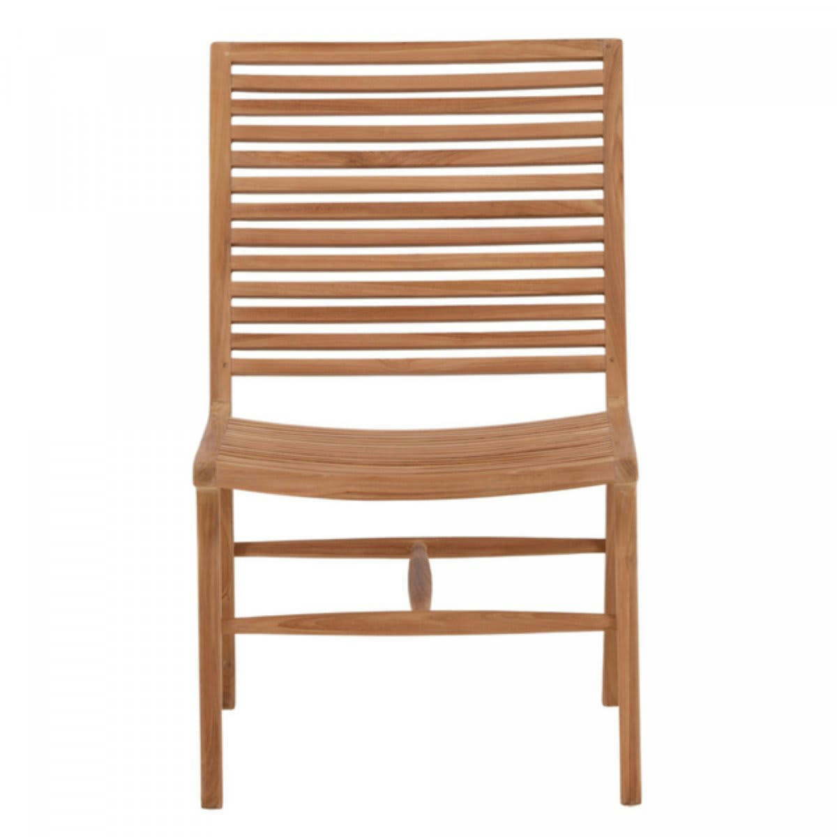 TURMERO - Petit fauteuil extérieur en bois massif