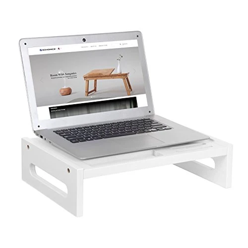 Support d'ordinateur ergonomique en bambou