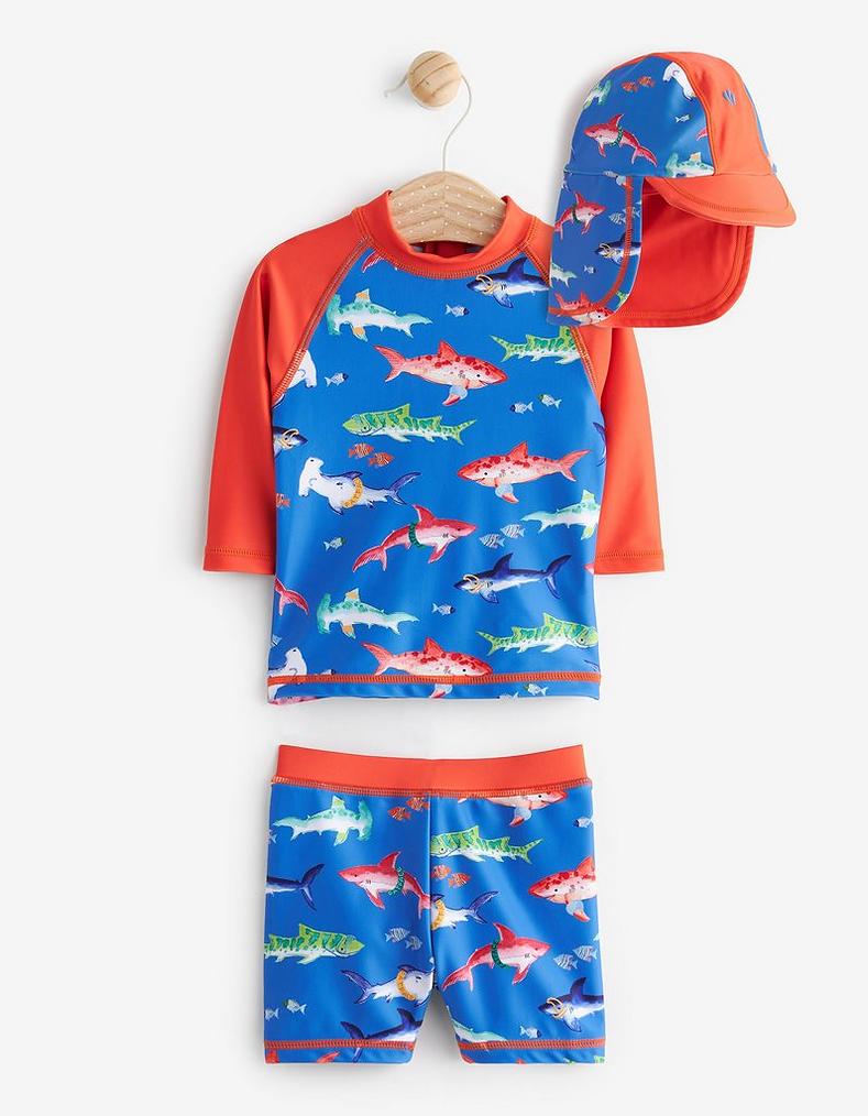 Three Piece Shark Swim Set