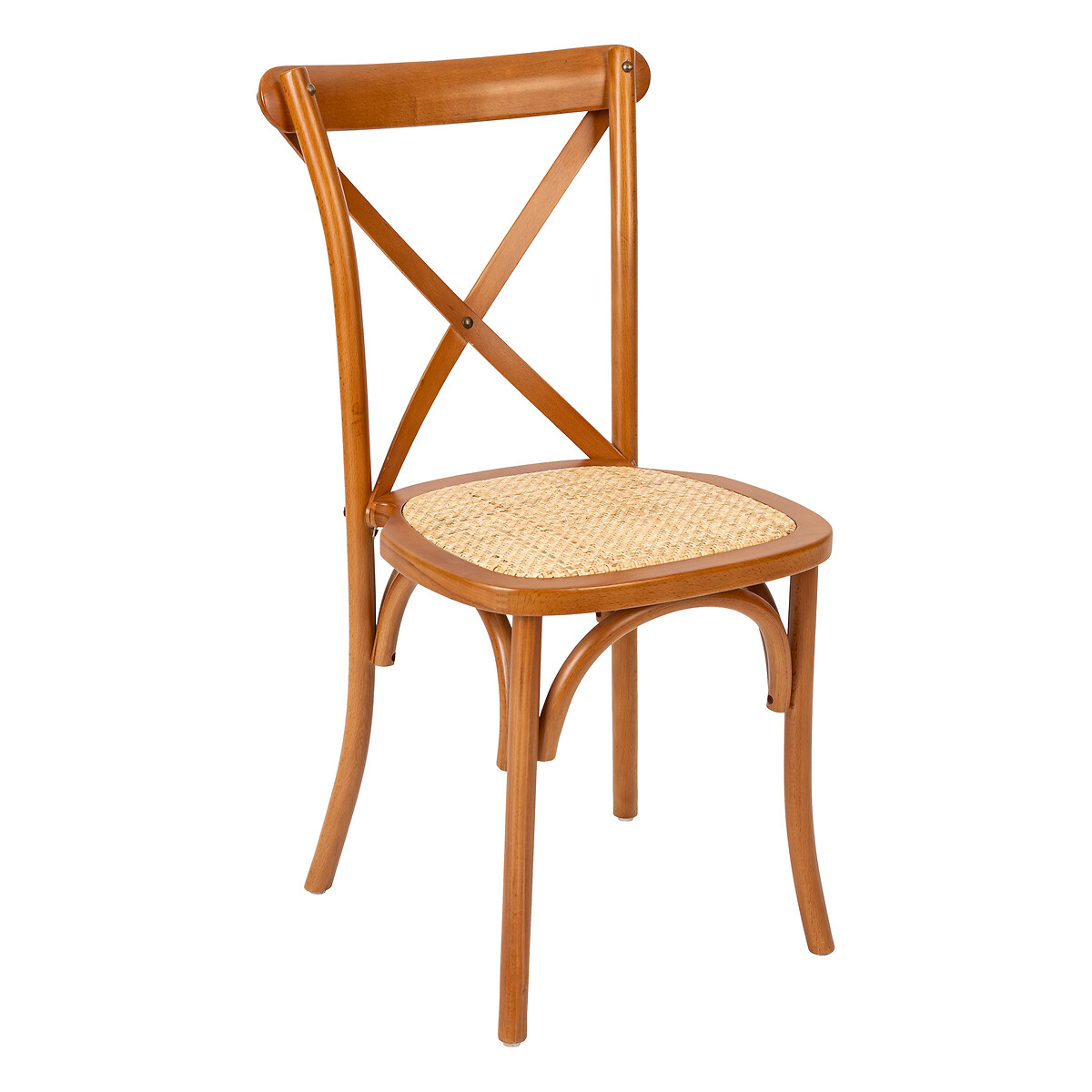 Cadeira ISAK castanha em madeira faia 54x48x89cm