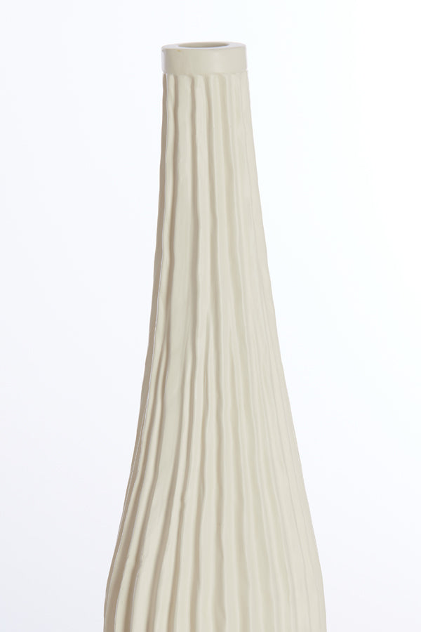 Light & Living Light&living Vaas deco Ø11,5x60 cm NAMPALA crème