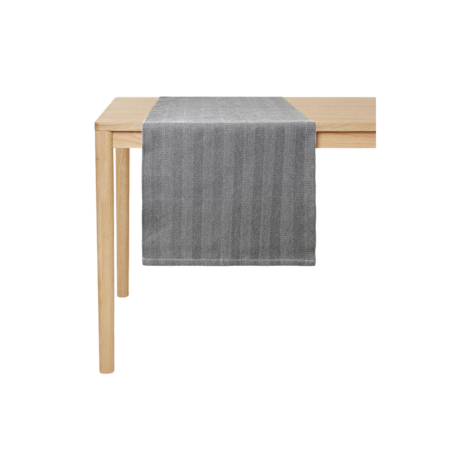 HERRINGBONE bordløber, dark grey