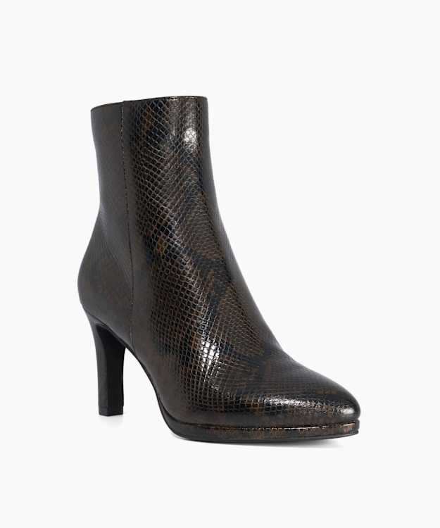 Olivvya Green - Platform High Heel Ankle Boots