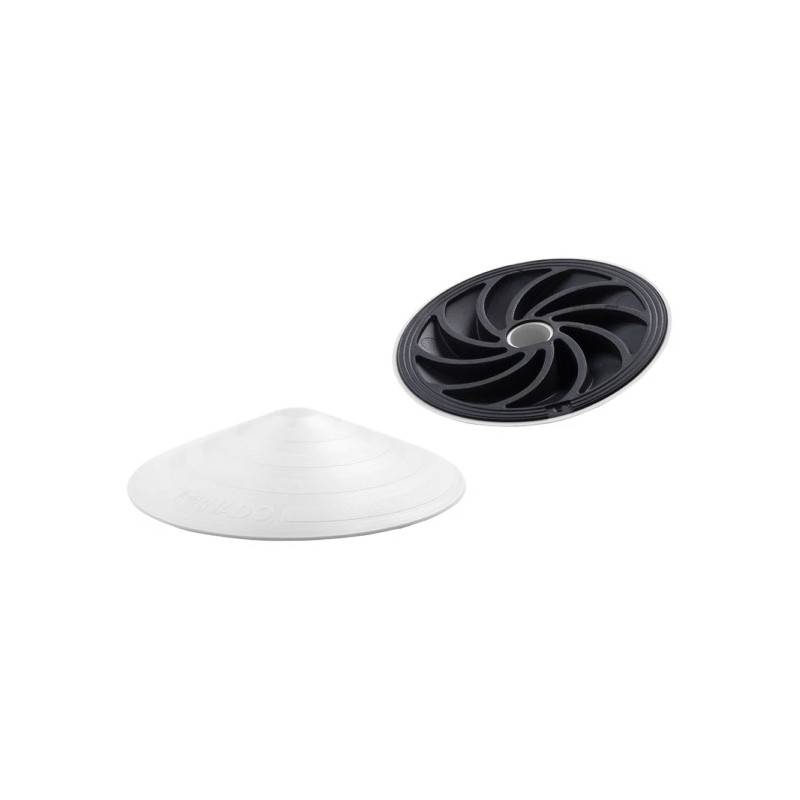 Cale porte en caoutchouc blanc Ø 120 mm LINEA BERTOMANI