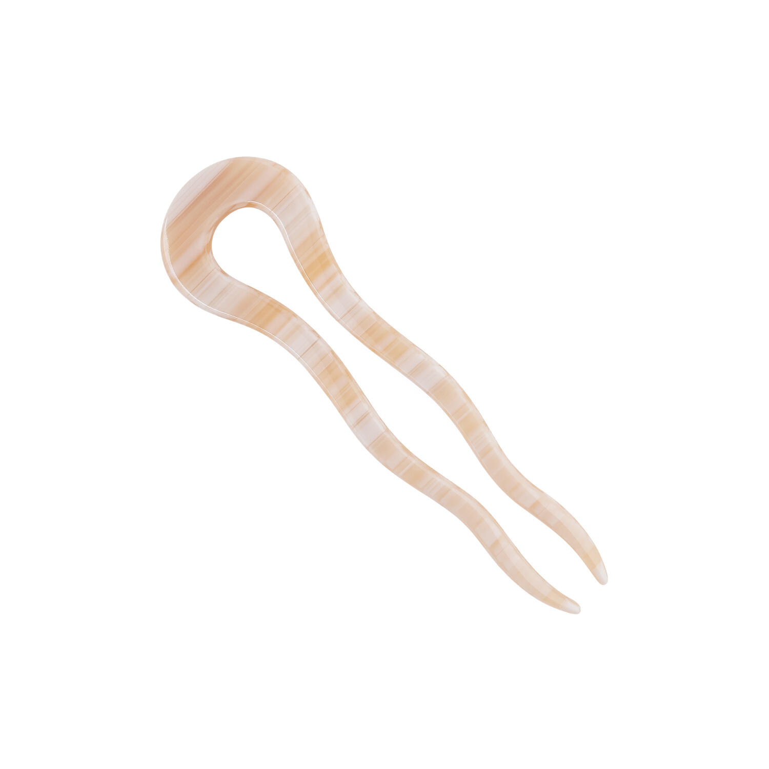 French Twist Pin, milk foam