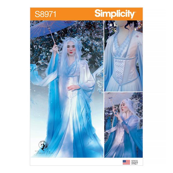 Simplicity Fantasy Costume Sewing Pattern S8971 (14-22)