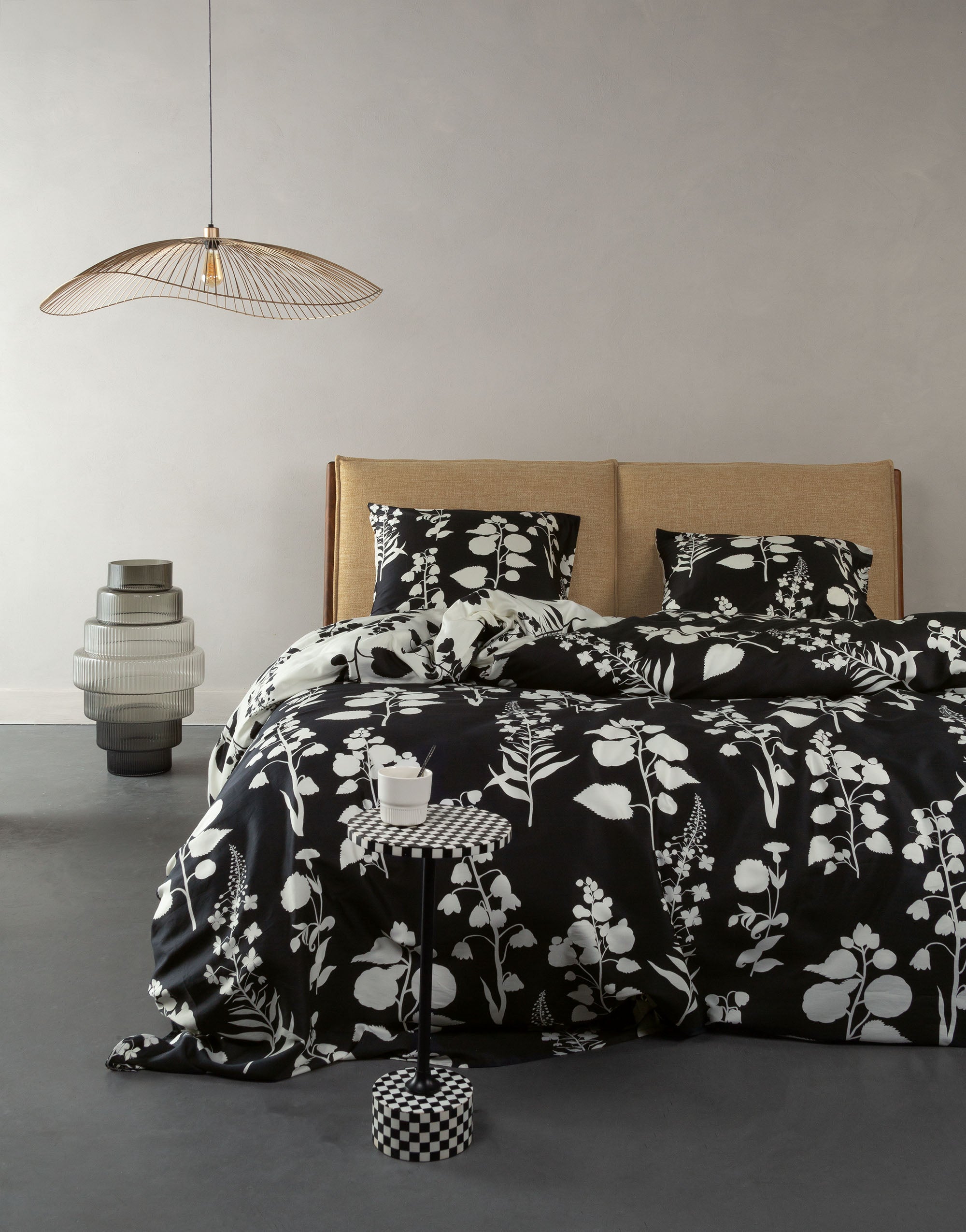 Essenza Liva Dekbedovertrek 260 x 220 220 cm - Antraciet