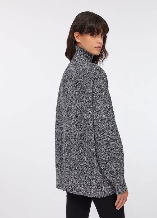 Maglia con maxi volant