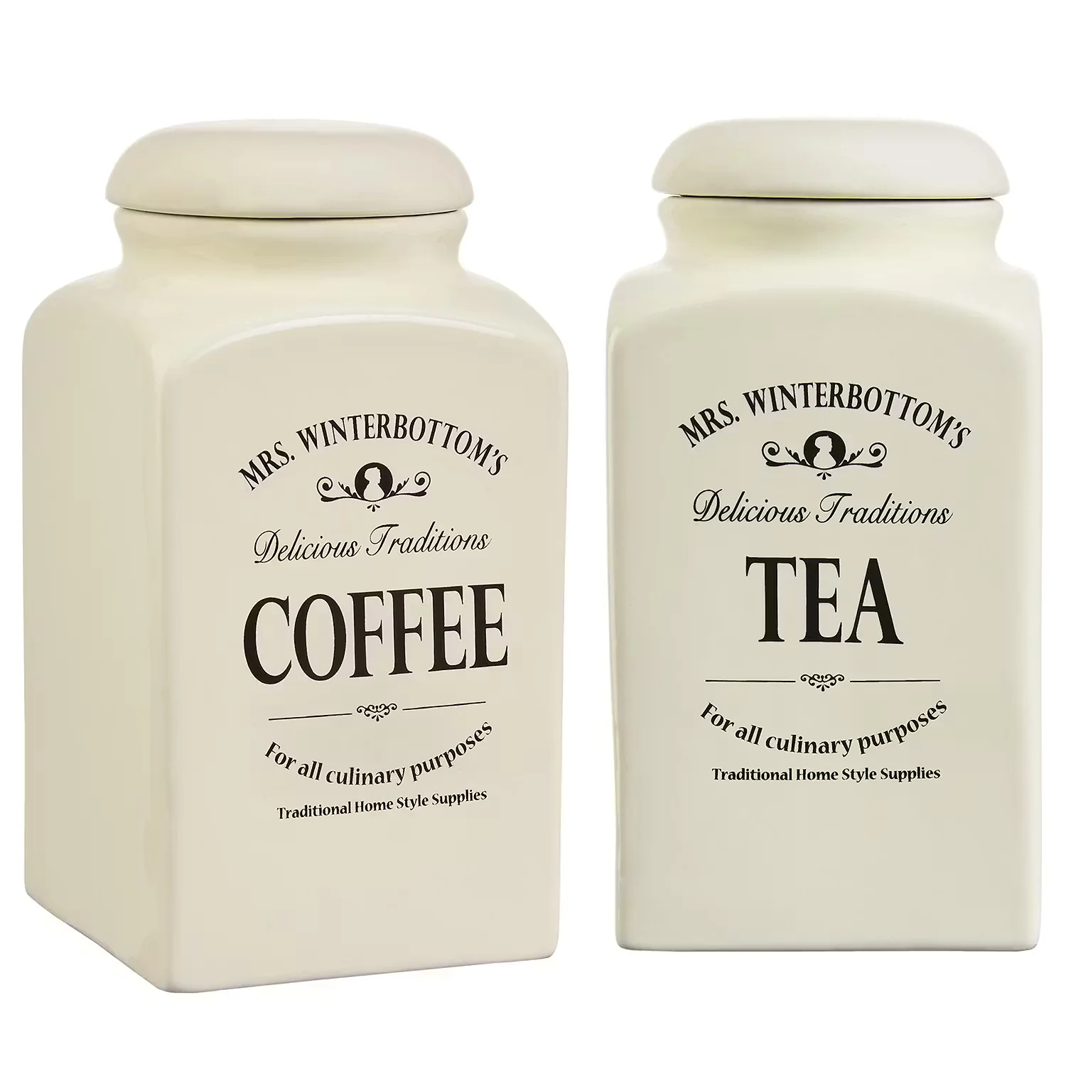 MRS. WINTERBOTTOM'S Dosen-Set 2-tlg.