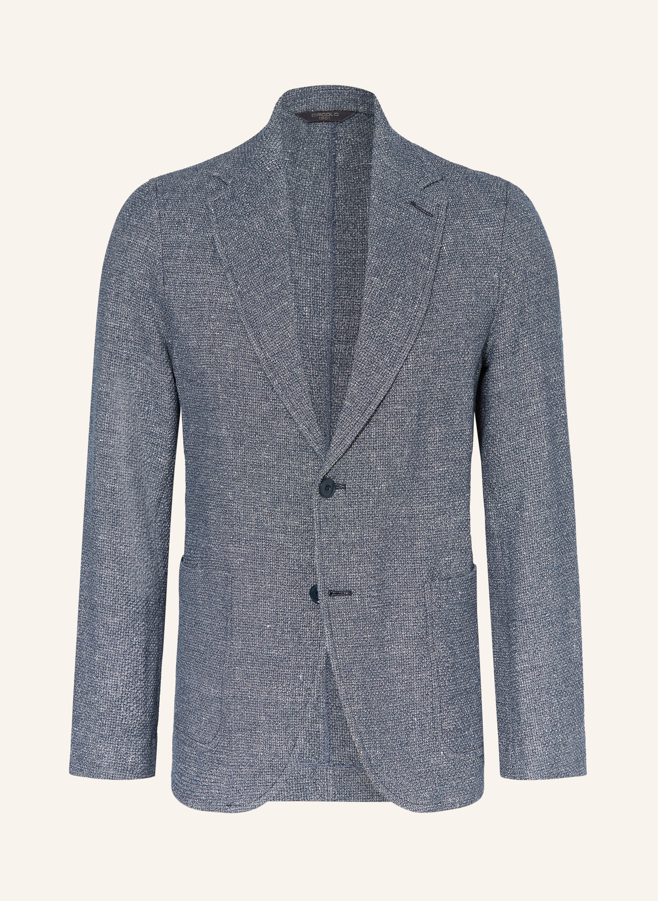 CIRCOLO 1901 Jerseysakko Slim Fit mit Leinen