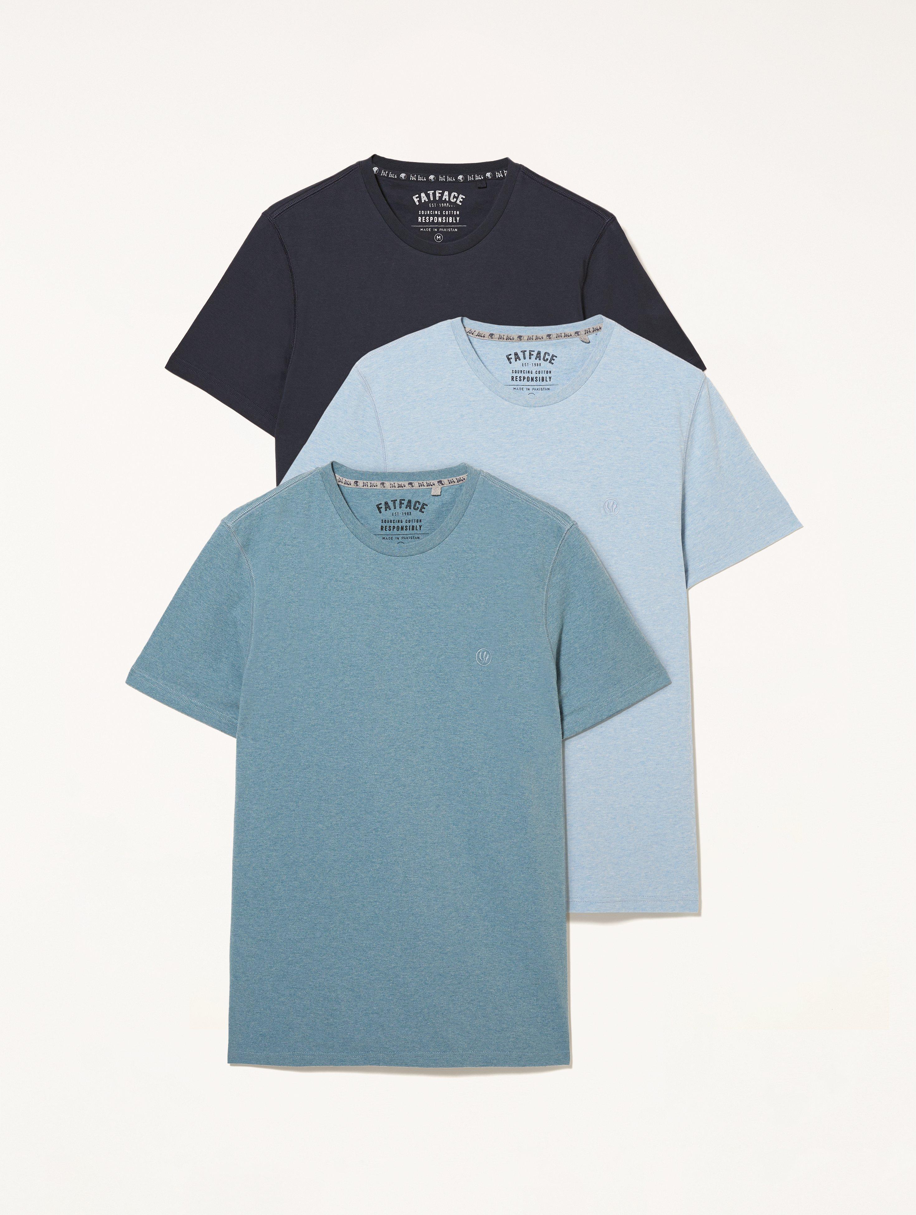3 Pack Cotton T-Shirts