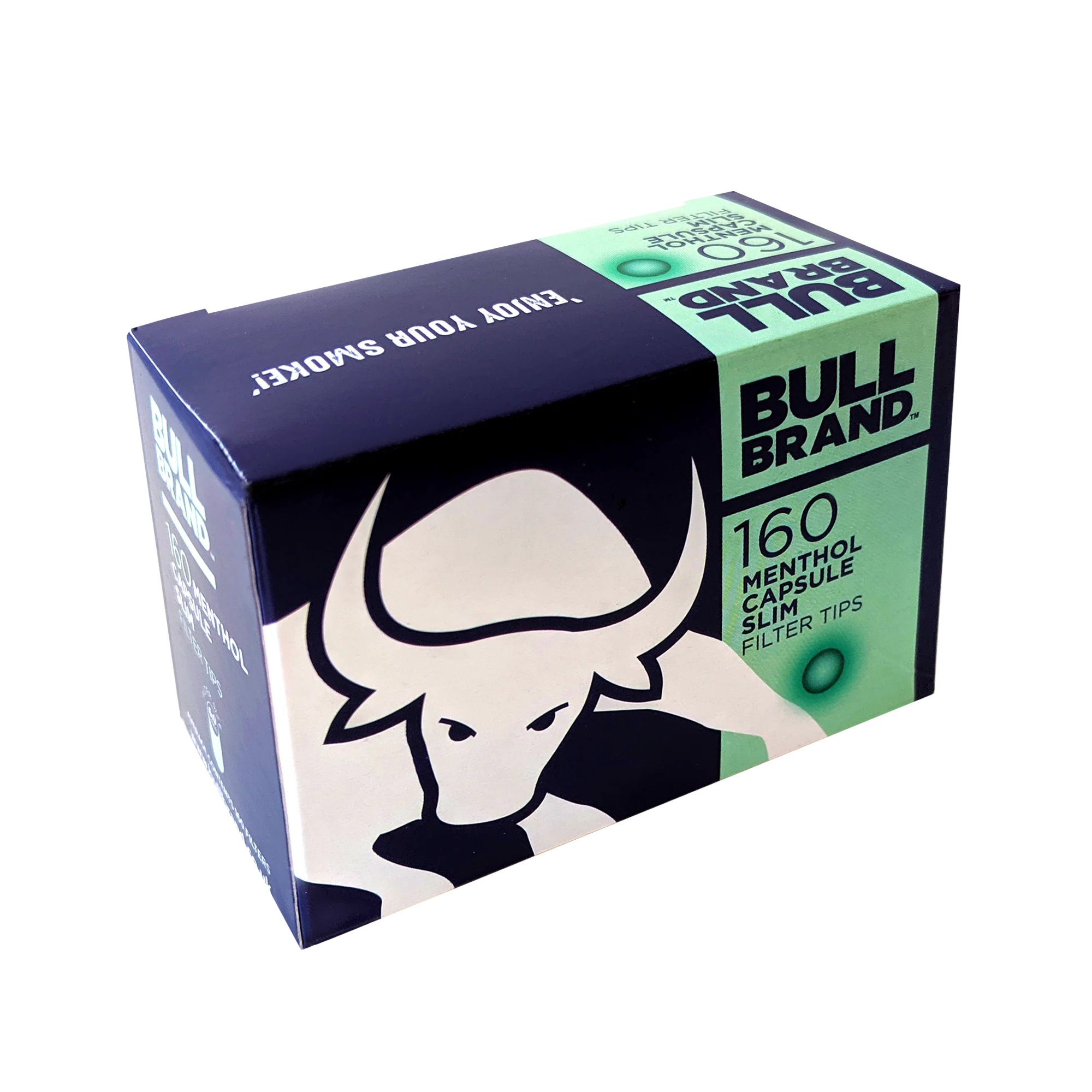 Bull Brand Menthol Capsule Slim Filter Tips