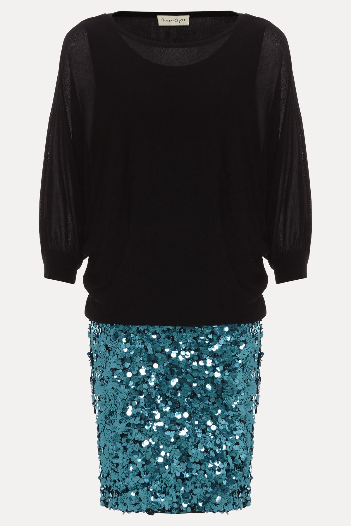Phase Eight Becca Batwing Sequin Dress