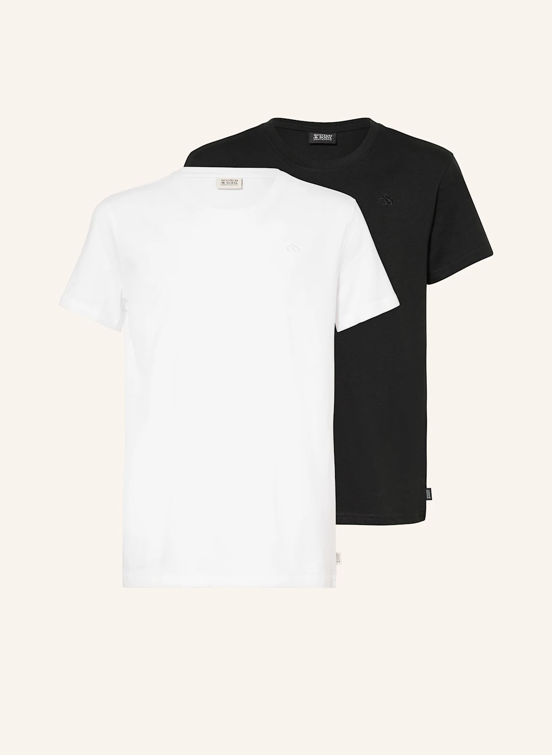 SCOTCH & SODA 2er-Pack T-Shirts CORE