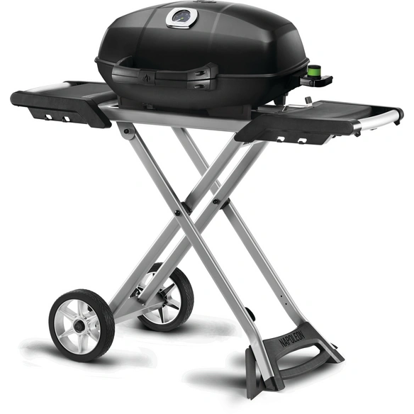 Elektrogrill »TRAVELQ™ PRO285EX«, mit klappbaren Wagen, Schwarz