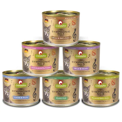 GranataPet Symphonie tasting pack 6 x 200 g