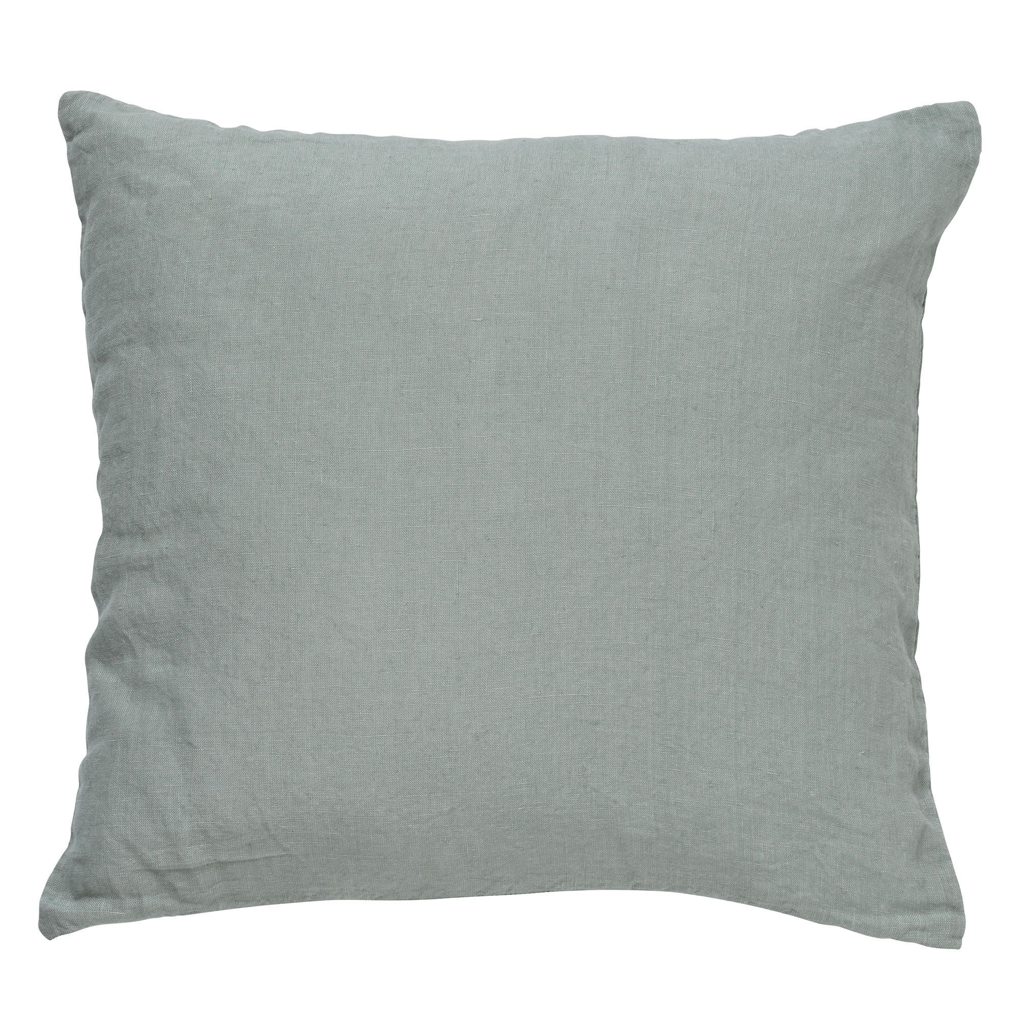 LINN - Coussin - gris en laine 45x45 cm uni
