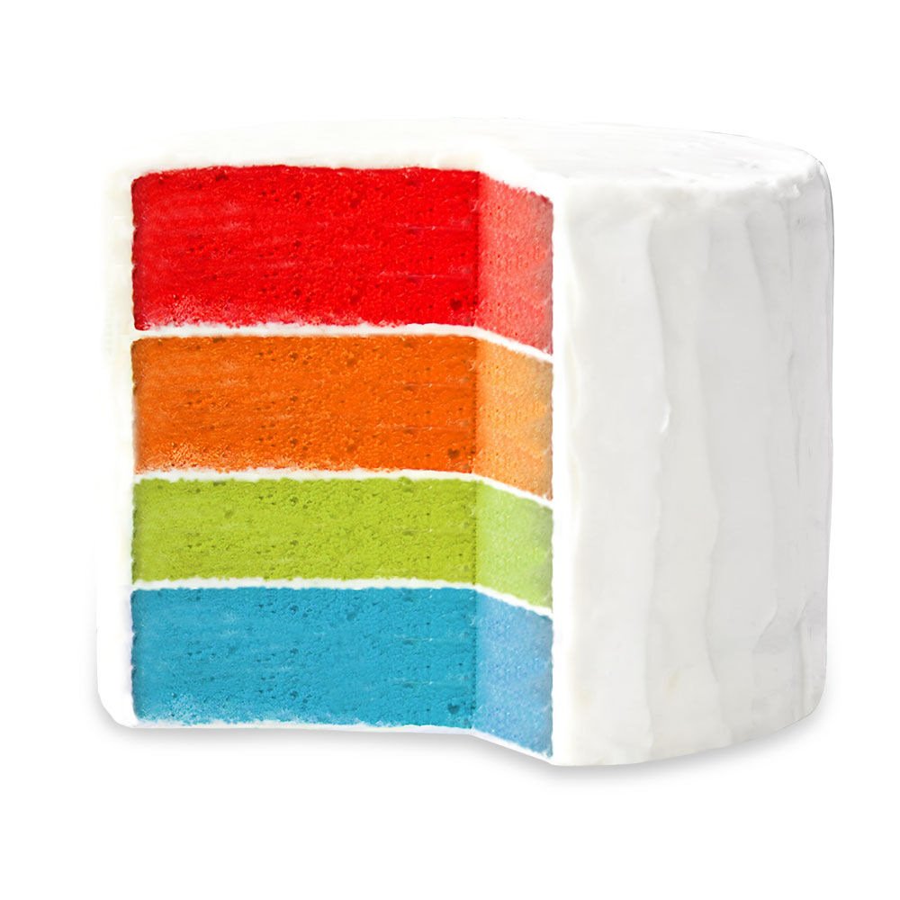 Moule à gâteau arc en ciel 4 pièces
