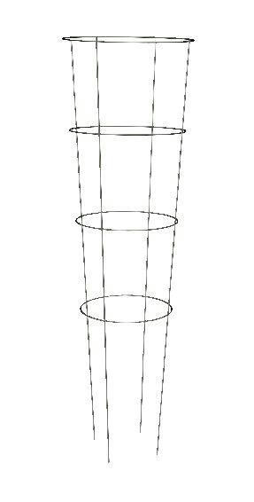 Galvanized Metal Tomato Plant Support Cage, For Larger Plants, 54-in