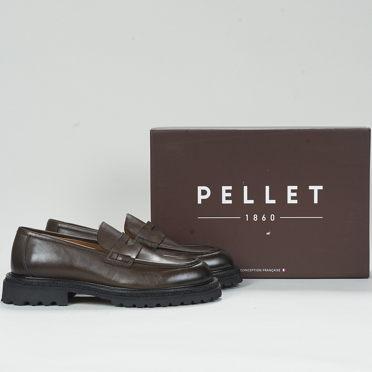 Pellet - LUKE - Veal / Antique / Dark / Brown