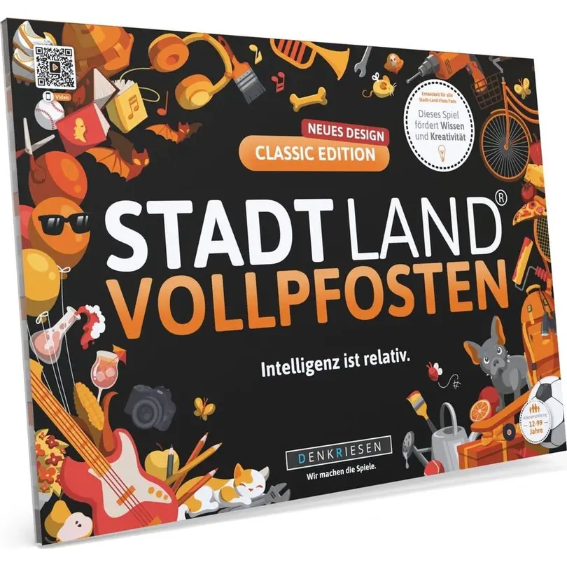 Party-Spiel Stadt Land Vollpfosten