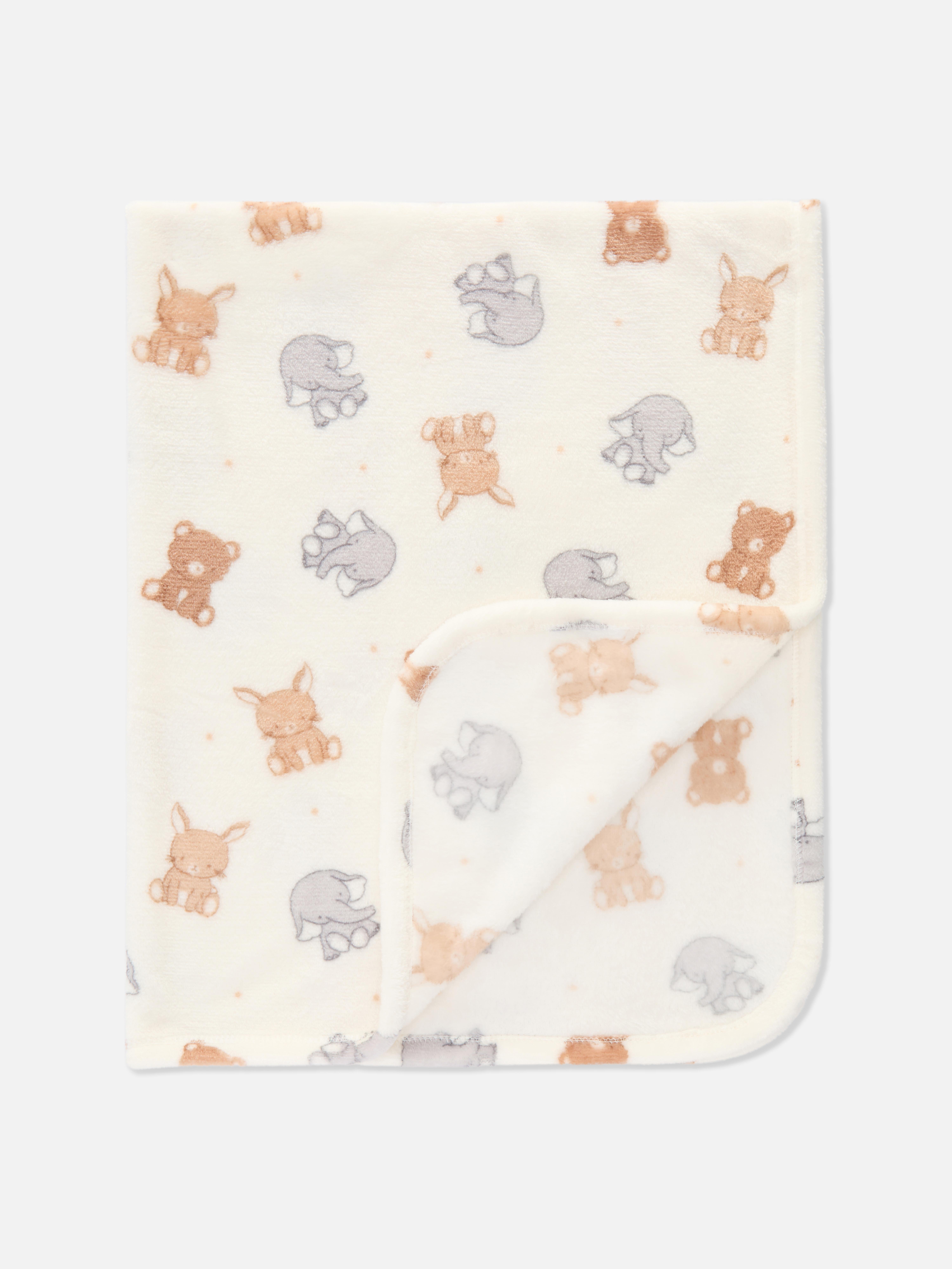 Animal Fleece Baby Blanket