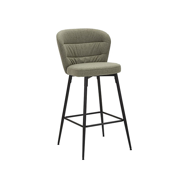 LOSANNA VERT TABOURET DE BAR ENSEMBLE 2 PCS CM 52X59X108