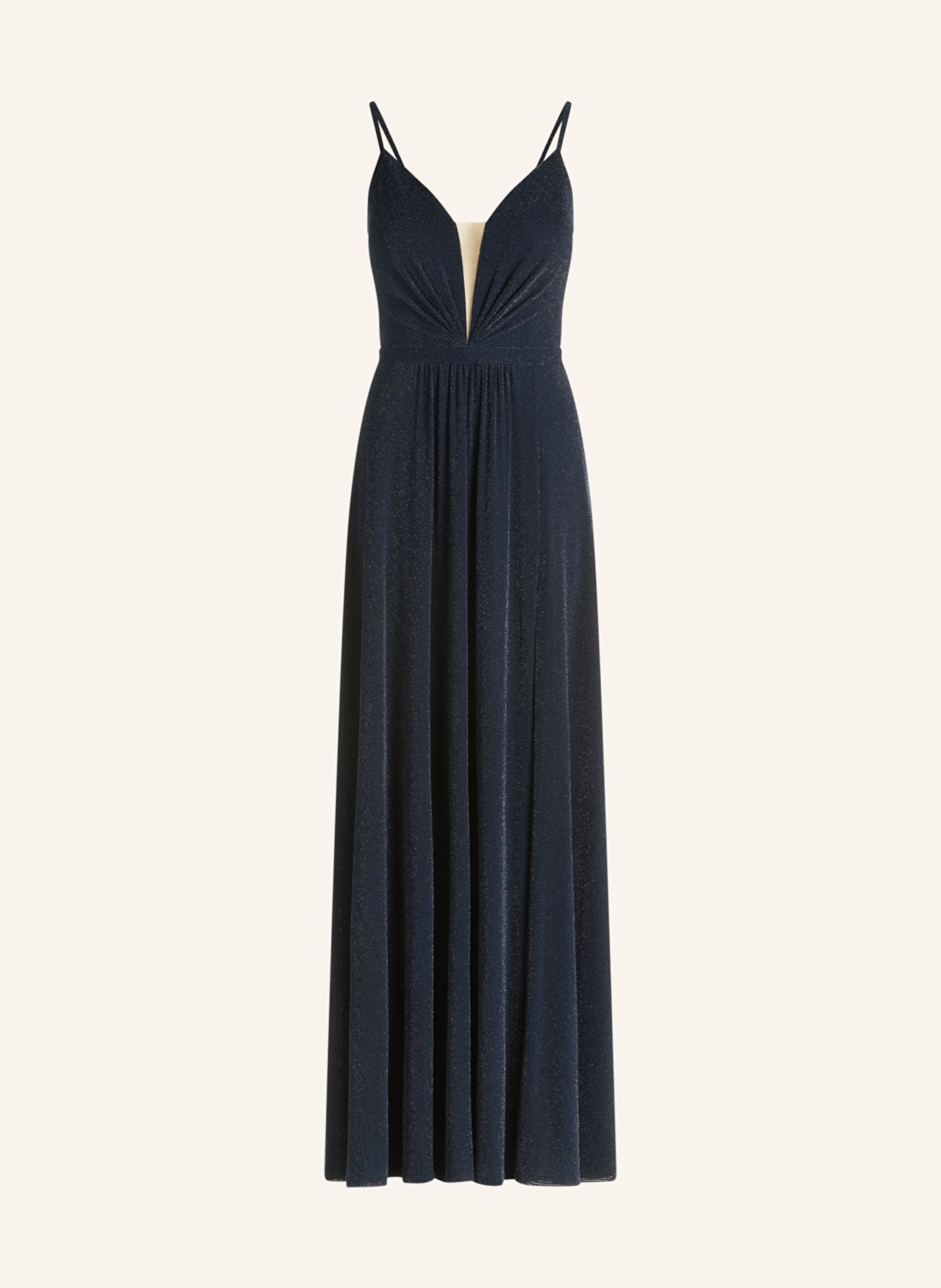 VM Vera Mont Abendkleid mit Glitzergarn und Cut-outs