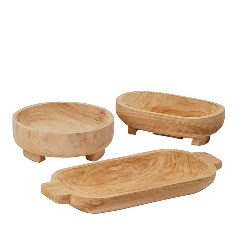 Jasper Natural Timber Bowl