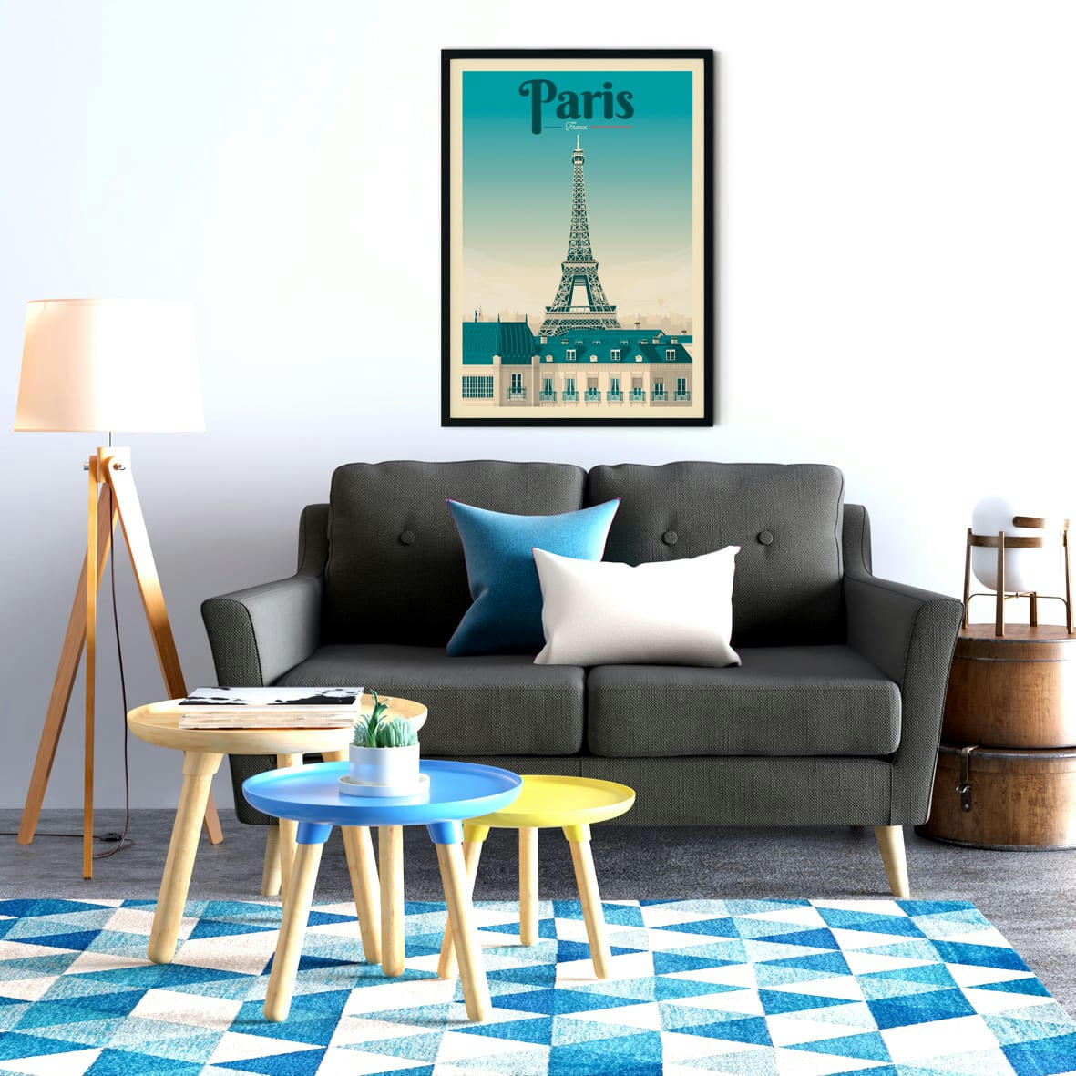 - Affiche Paris  50x70 cm