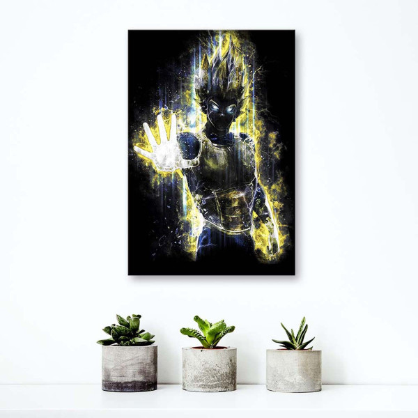 Feeby Obraz na płótnie Vegeta bohater anime 40x60