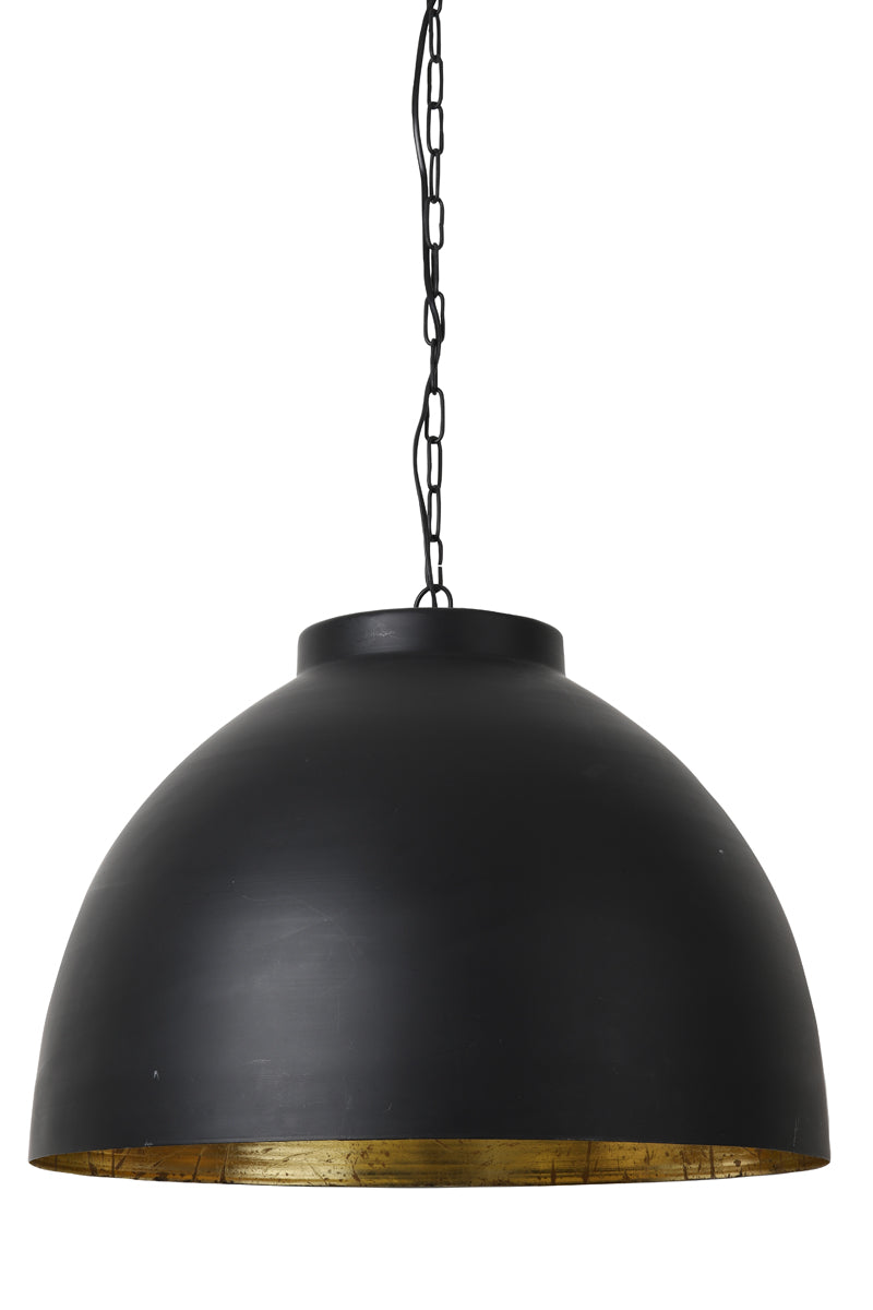 Light & Living hanglamp KYLIE - Ø60x42cm - zwart
