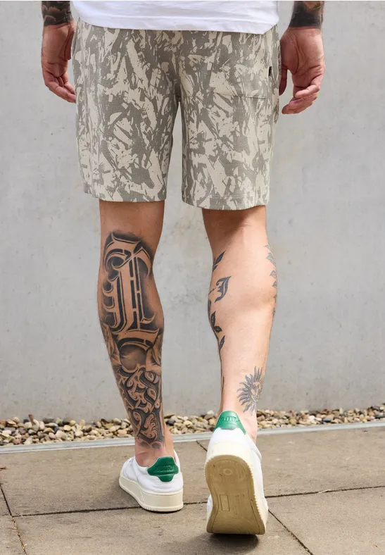 Jersey Waffel Piqué Shorts