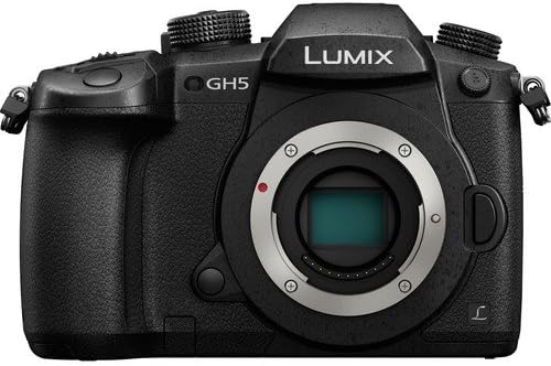 Panasonic Lumix DC-GH5 Mirrorless Micro Four Thirds Digital Camera 13PC Accessory Bundle – Includes 64GB SD Memory Card + More - International Version (No Warranty)