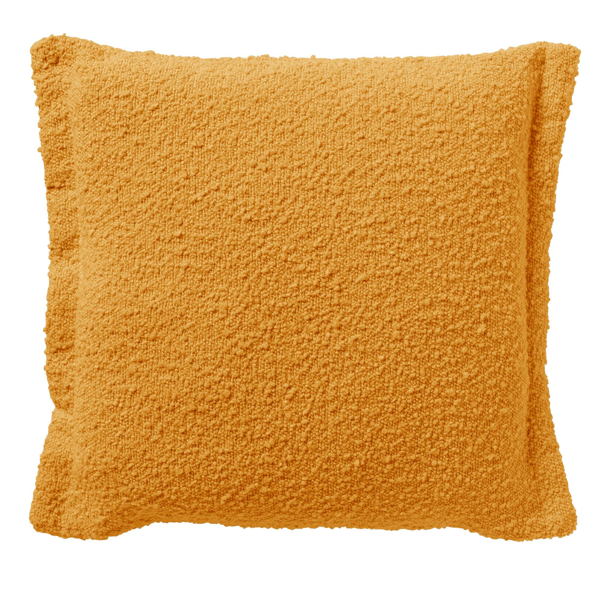 - Housse de coussin jaune en acrylique et polyester-45x45 cm uni