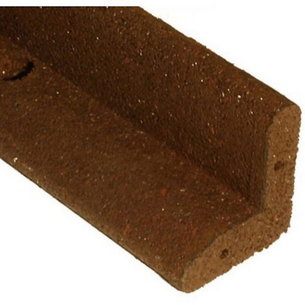 Bordure flexible de jardin caoutchouc recyclé marron L.120 cm