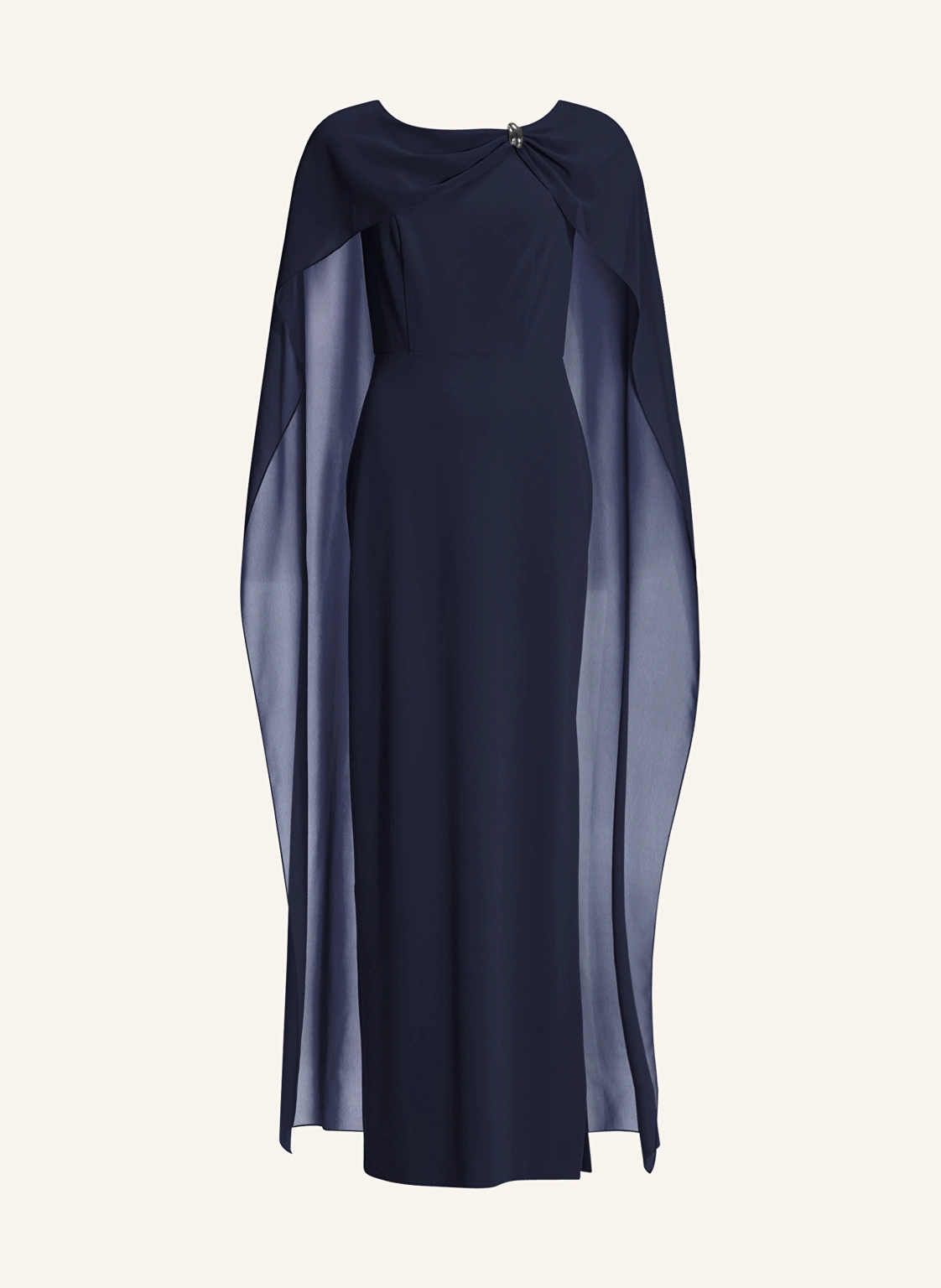 SWING Abendkleid im Materialmix