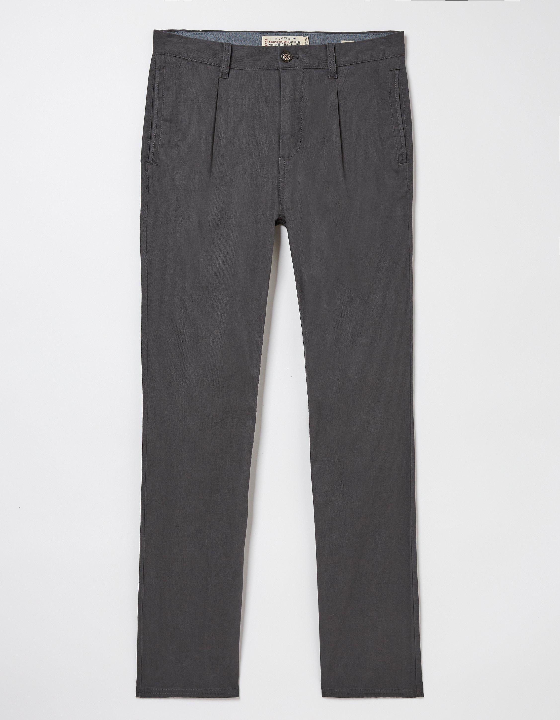 Pleated Chino Trousers