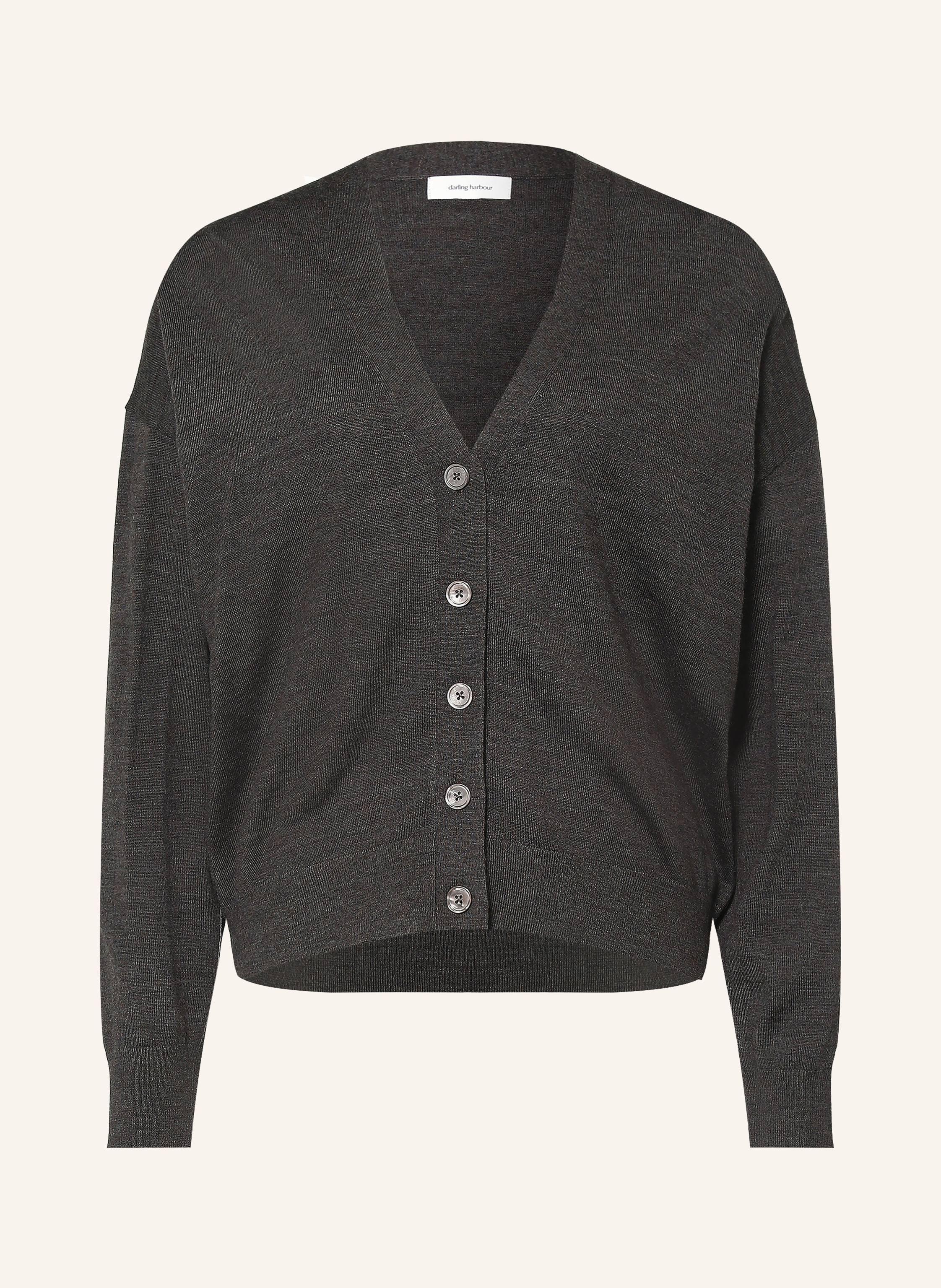darling harbour Strickjacke aus Merinowolle