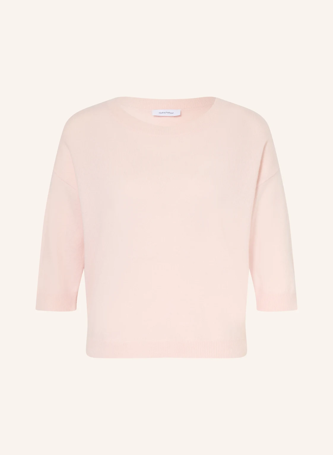 darling harbour Cashmere-Pullover mit 3/4-Arm