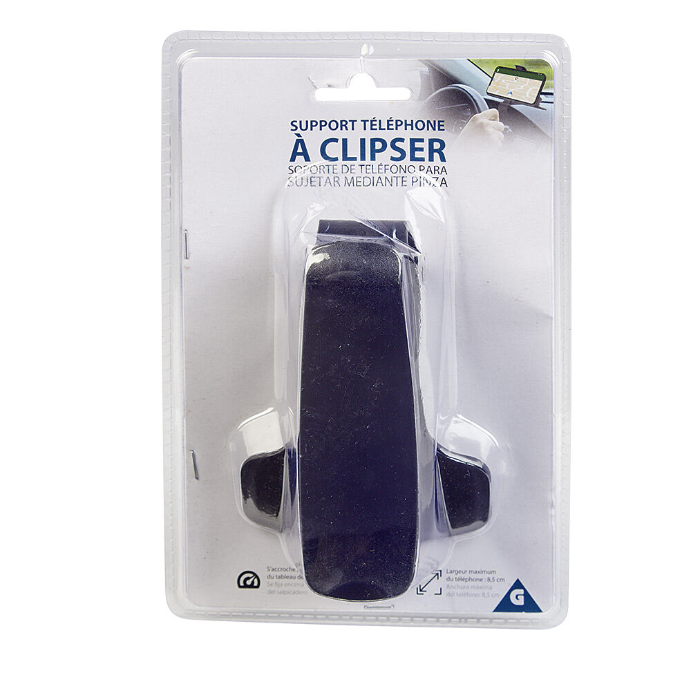 Support de téléphone à pince pour voiture