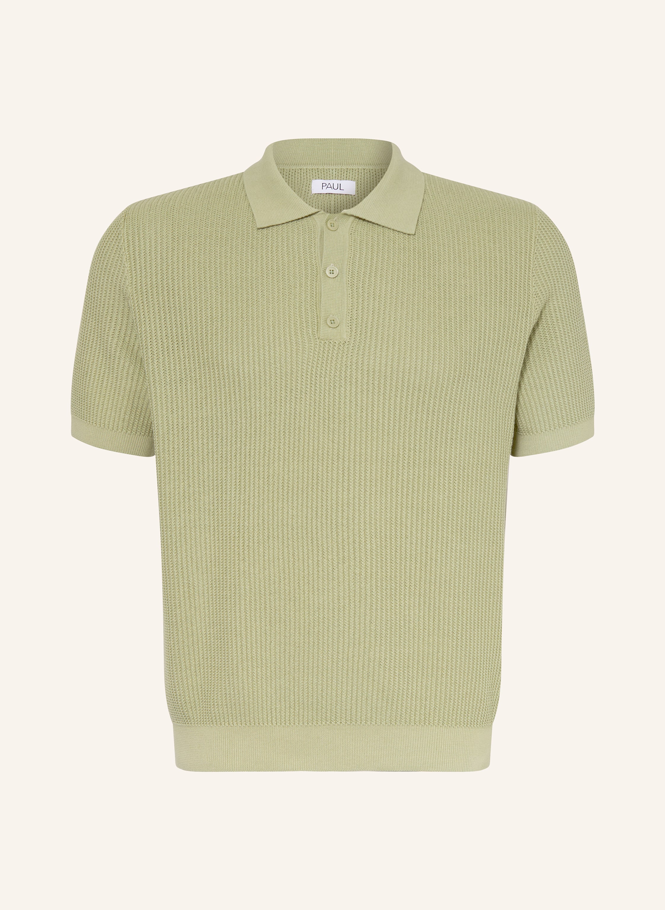 PAUL Strick-Poloshirt